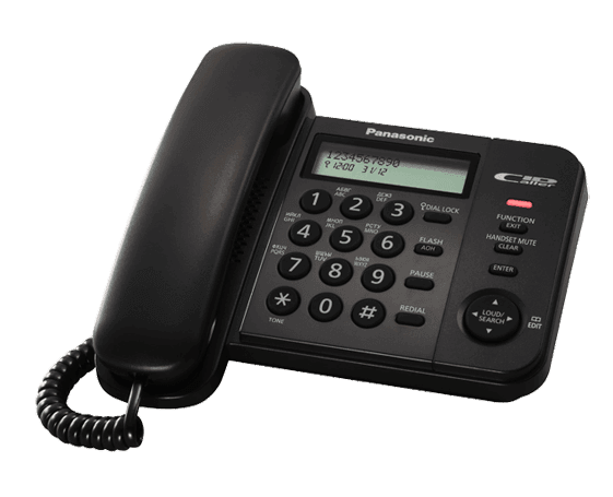 KX-TS2356 Проводной телефон (RUB) Черный