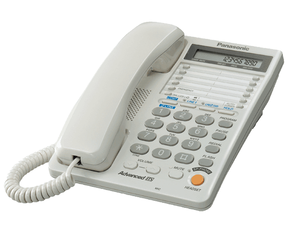 KX-TS2368 Проводной телефон (RUW) Белый