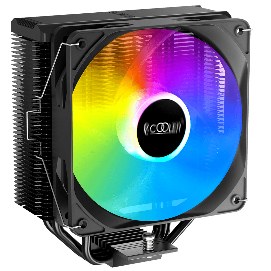 Вентилятор для процессора PCCooler PALADIN EX300S RGB TDP 180W 115X/1200/1700/1851/AM4/AM5 Черный