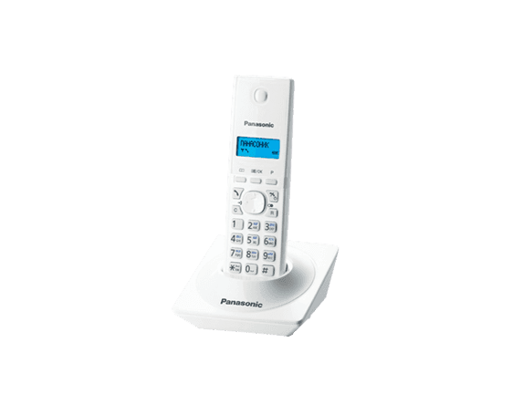 Радиотелефон PANASONIC KX-TG1711 (RUW) Белый