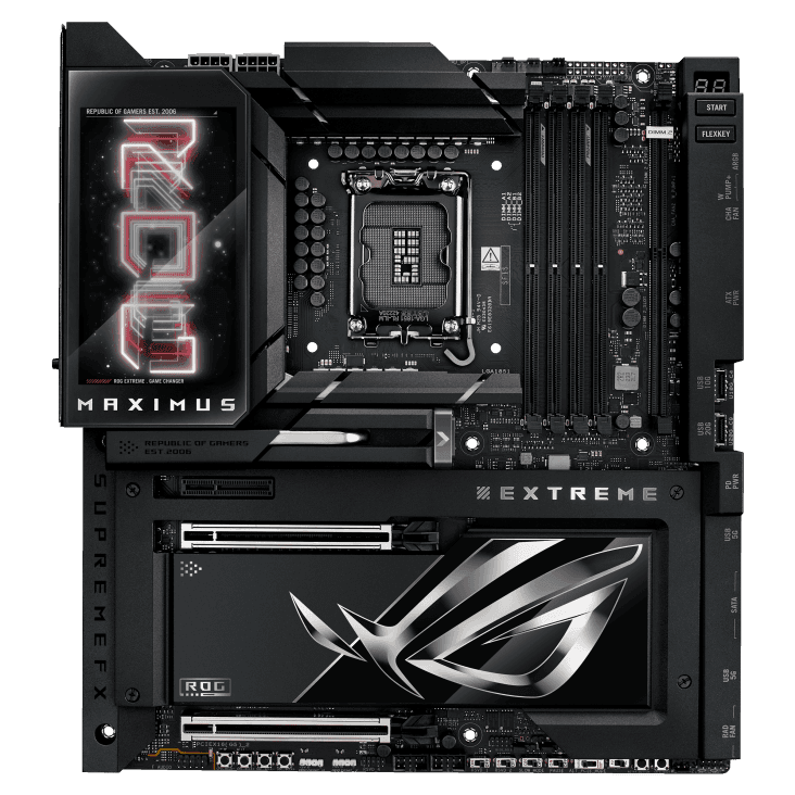 Материнская плата ASUS ROG MAXIMUS Z890 EXTREME, LGA1851 4xDDR5 4xSATA3 4xM.2 HDMI USB-C ATX