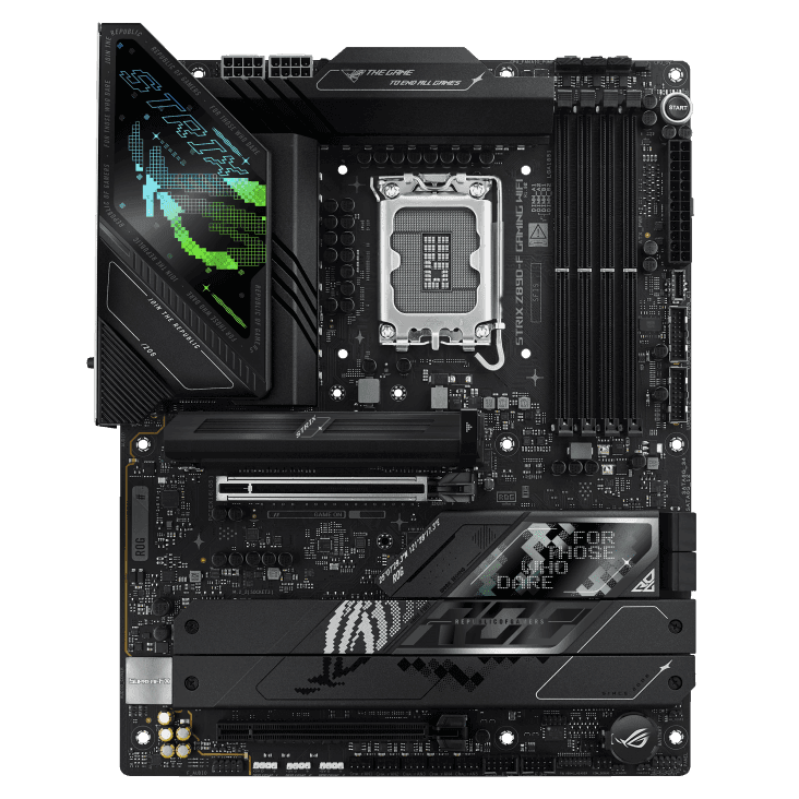 Материнская плата ASUS ROG STRIX Z890-F GAMING WIFI, LGA1851 Z890 4xDDR5 4xSATA3 5xM.2 HDMI DP ATX