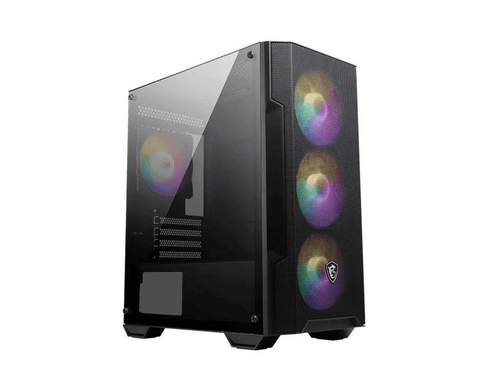 Компьютерный корпус MSI MAG FORGE M100A mATX/Mini-ITX 1x3.5" 2x2.5" 1xUSB3.2  4xRGB Fan mATX