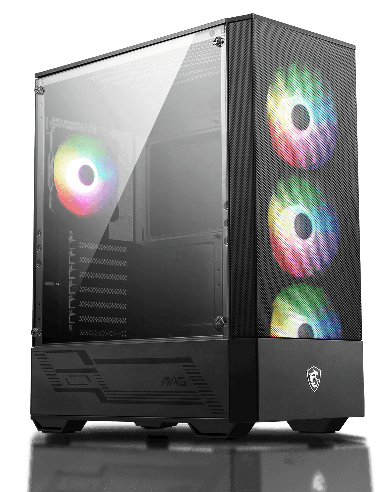 Компьютерный корпус MSI MAG FORGE 112R ATX/mATX/ITX 2 x USB 3.2 Gen1, ARGB