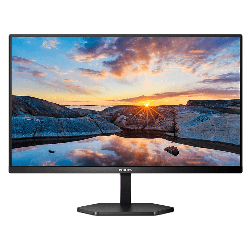 Монитор 23,8" PHILIPS 24E1N3300A/00/01 IPS FHD 75Hz 1мс 300кдм 1000:1 1xHDMI 1xUSB-C 4xUSB 2x3W Черн