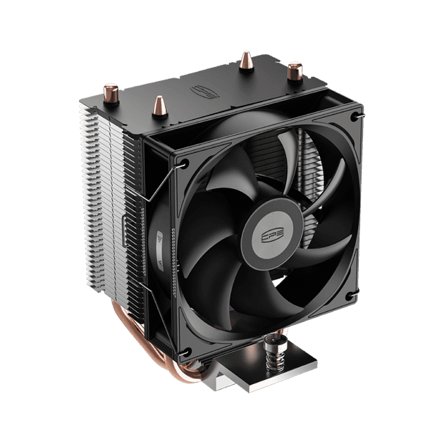 Вентилятор для процессора PCCooler R200 TDP 110W 3-pin 115X/1200/1700/AM4/AM5 Черный — фото 1
