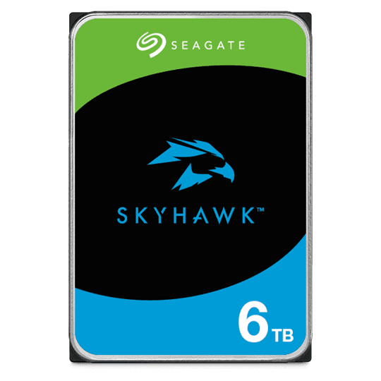 Жесткий диск для видеонаблюдения  6Tb Seagate SkyHawk Surveillance SATA3 3.5" 256Mb ST6000VX009