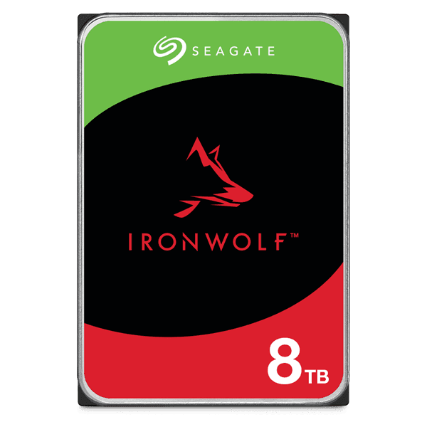 Жесткий диск для NAS систем  8Tb HDD Seagate IronWolf SATA 6Gb/s 5400rpm 3.5" 256Mb ST8000VN002