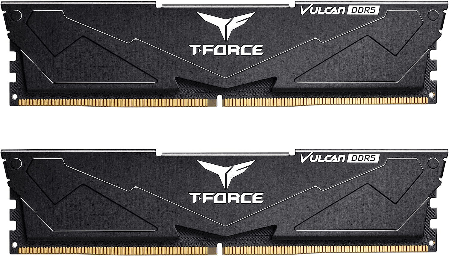 Оперативная память 32GB Kit (2x16GB) 6400MHz DDR5 Team Group VULCAN FLBD532G6400HC40BDC01 Black