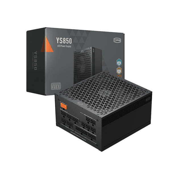 Блок питания PCCooler  850W, YS850, Full Modular, 80+ GOLD, ≥90%, Fan 135mm, Черный, P5-YS850-G1F