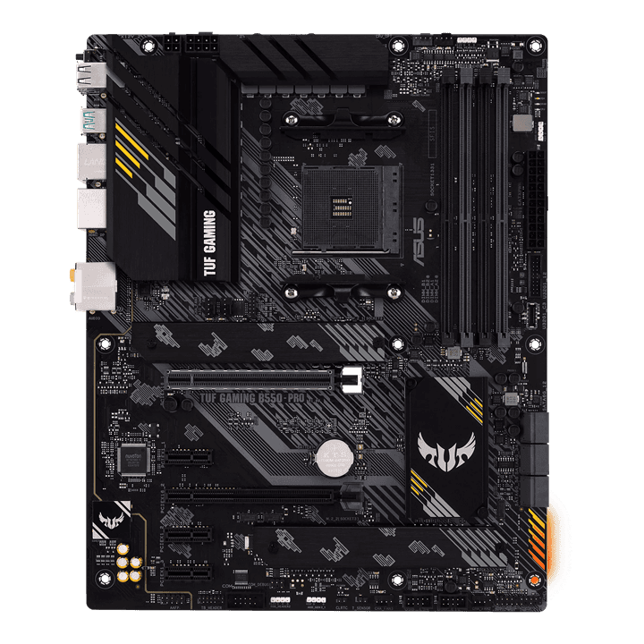 Материнская плата ASUS TUF GAMING B550-PRO AM4 4xDDR4 6xSATA3 2xM.2 RAID HDMI DP ATX