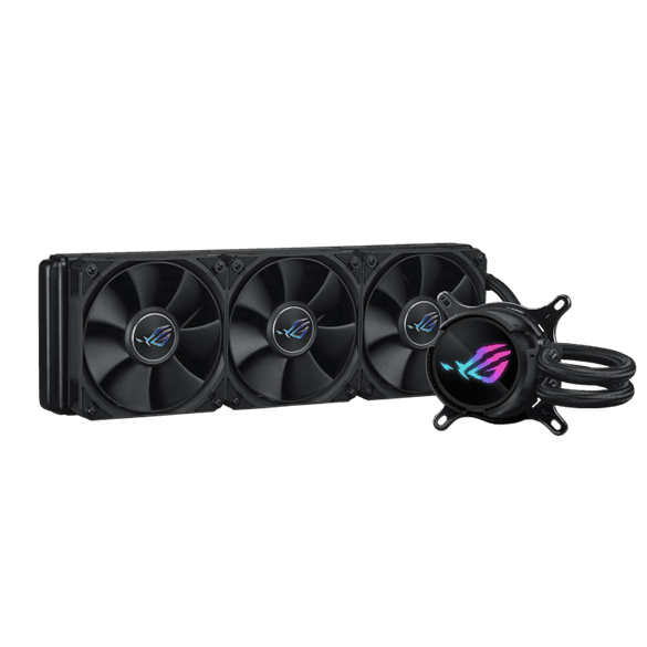 Водяное охлаждение CPU Asus ROG STRIX LC III 360 120mm Liquid CPU Cooler, 3 x12cm PWM Fan