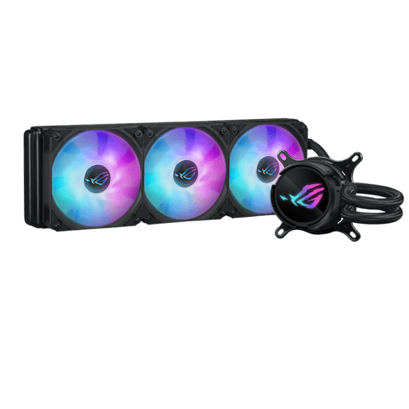 Водяное охлаждение CPU Asus ROG STRIX LC III 360 ARGB 120mm Liquid CPU Cooler, 3 x12cm PWM Fan, ARGB