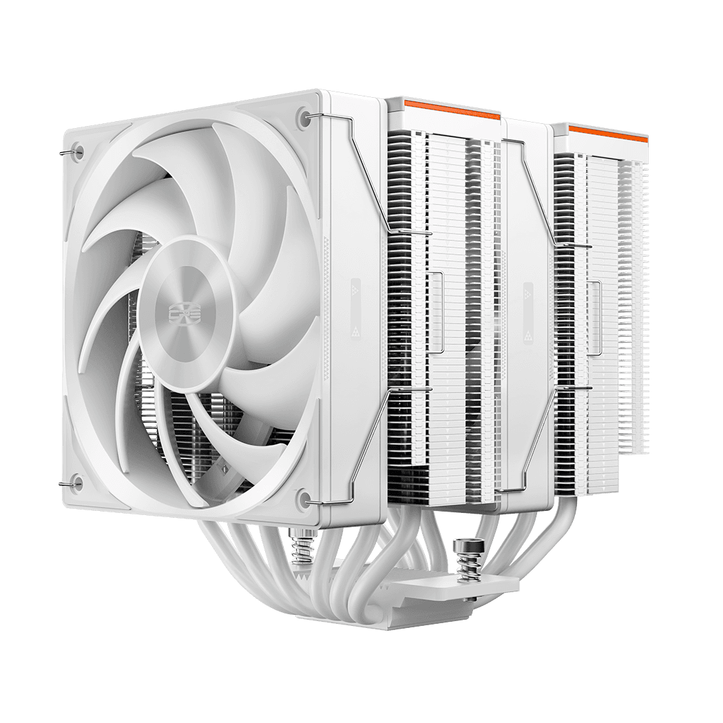 Вентилятор для процессора PCCooler RZ620 WH TDP 275W 4-pin 115X/1200/1700/1851/AM4/AM5 Белый