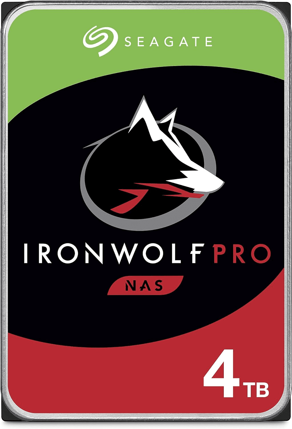 Жесткий диск для NAS систем  4Tb HDD Seagate IronWolf PRO SATA 6Gb/s 7200rpm 3.5" 256Mb ST4000NT001