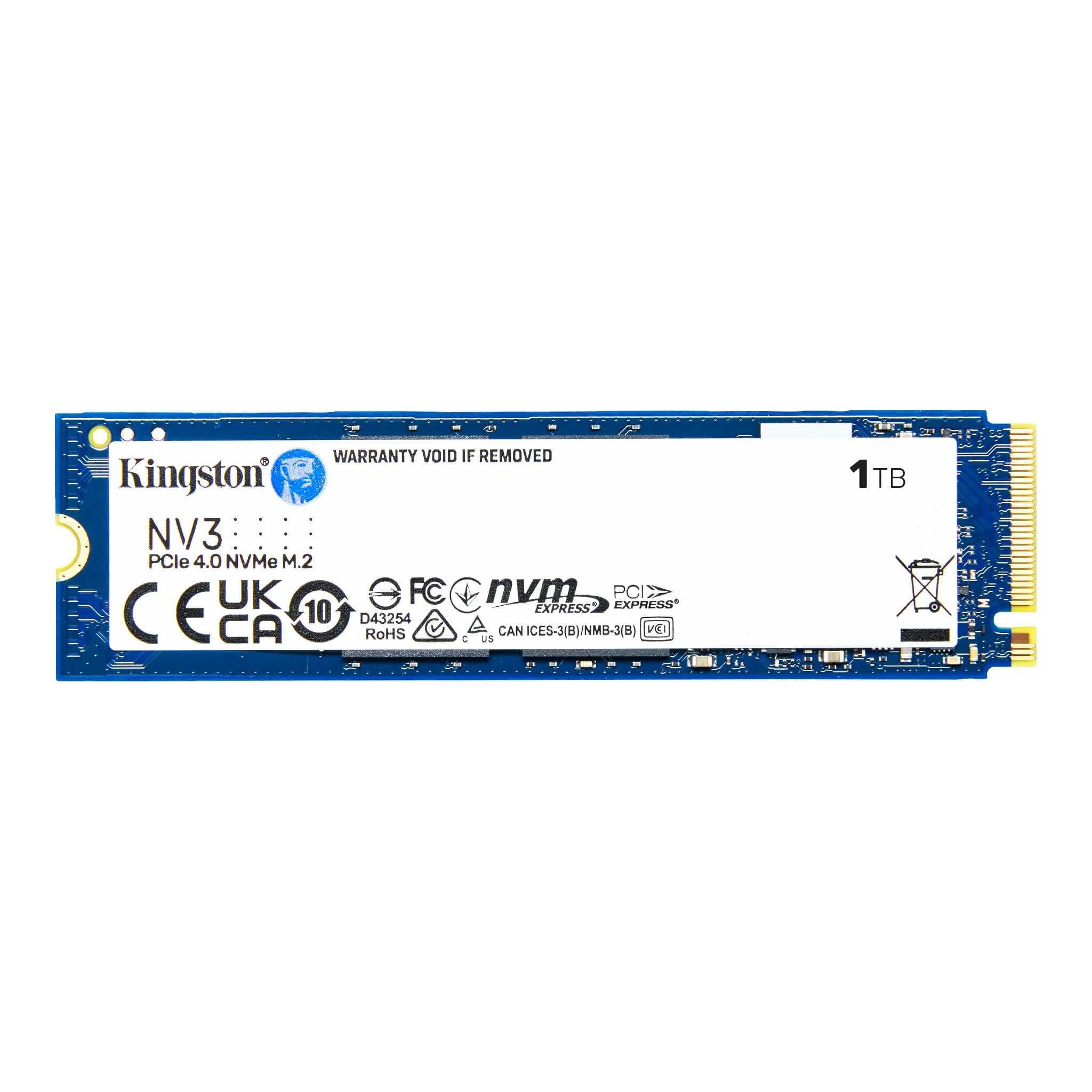 Твердотельный накопитель SSD Kingston NV3 SNV3S/1000G M.2 NVMe PCIe 4.0x4