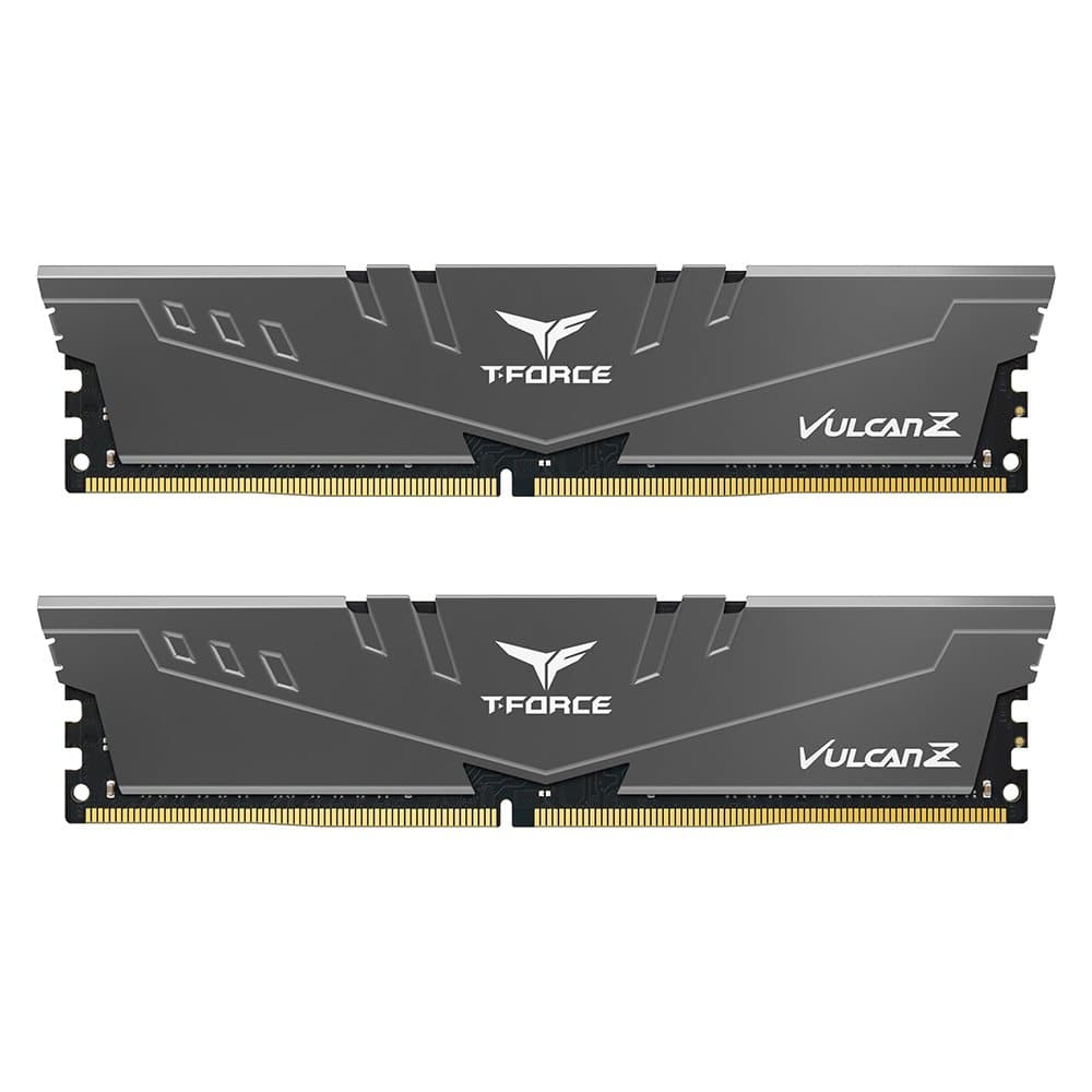 Оперативная память 16GB Kit (2x8GB) 3200MHz DDR4 TeamGroup VULCAN Z CL16 Gray TLZGD416G3200HC16FDC01