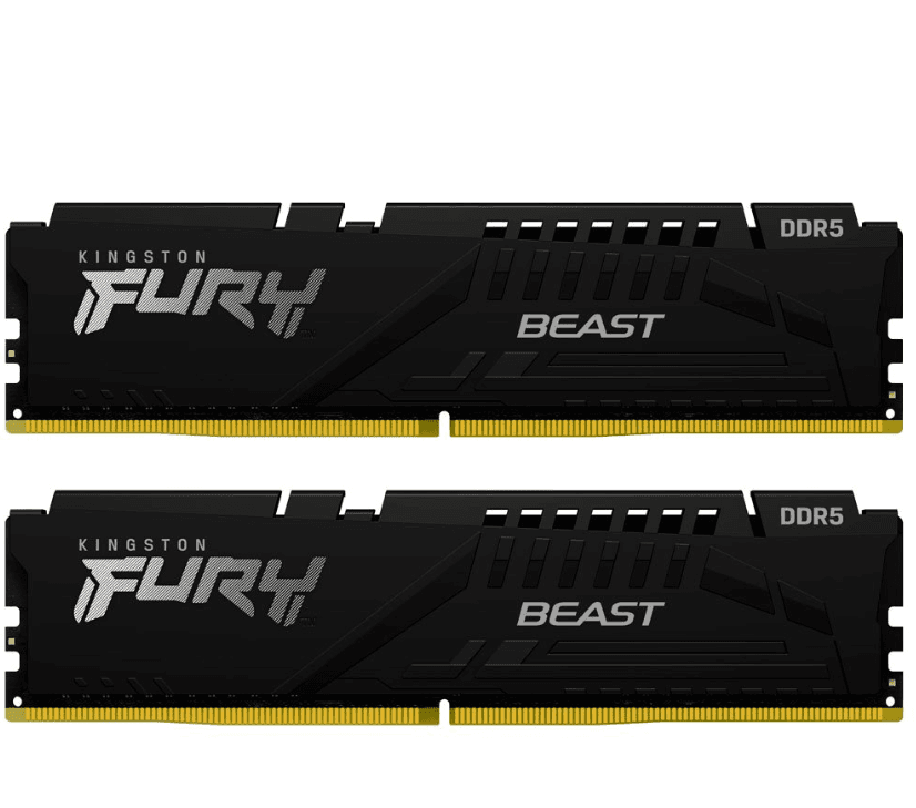 Комплект модулей памяти Kingston FURY Beast Black KF560C36BBE2K2-32 DDR5 32GB (Kit 2x16GB) 6000MHz