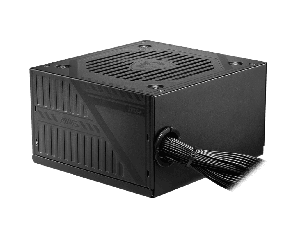 Блок питания MSI  550W, MAG A550BNL, Non Modular, ATX, 80+ BRONZE, КПД >85%, Fan 120mm, Черный