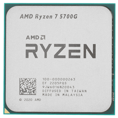 Процессор (CPU) AMD Ryzen 7 5700G 65W AM4