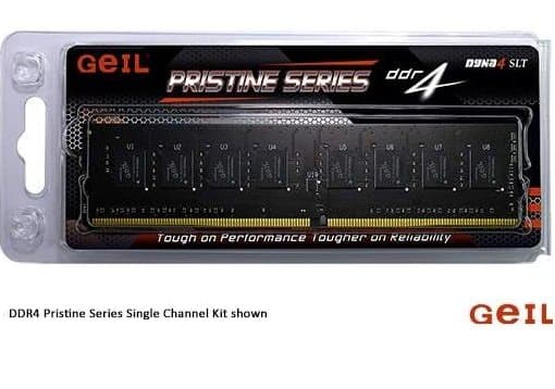 Оперативная память 32GB Kit (2x16GB) GEIL DDR4 2666Mhz UDIMM PC4-21330 PRISTINE GP432GB2666C19DC