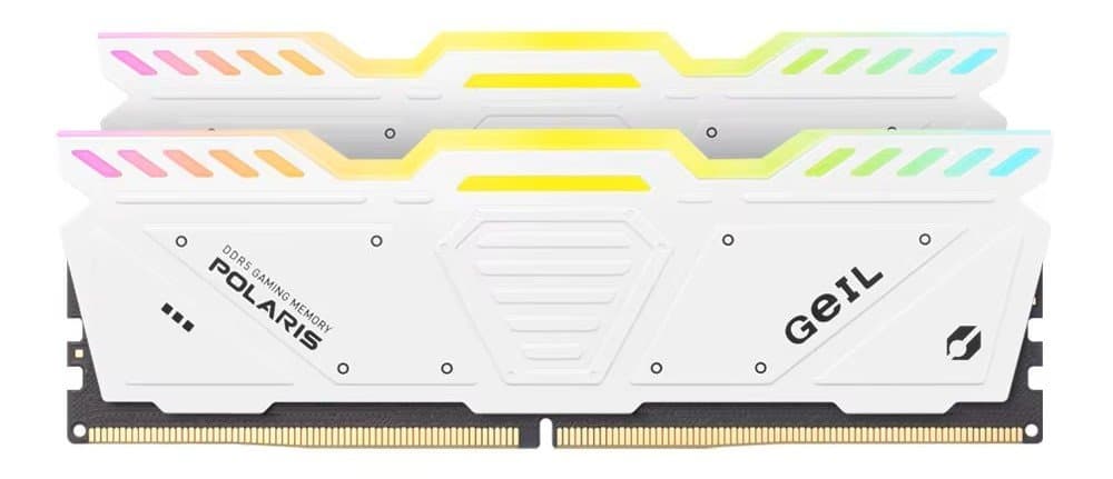 Оперативная память 32GB Kit (2x16GB) GEIL Polaris RGB 5600Mhz DDR5 UDIMM CL38 GOSW532GB5600C38ADC