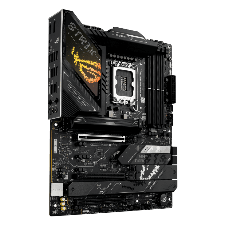 Материнская плата ASUS ROG STRIX Z890-H GAMING WIFI, LGA1851 Z890 4xDDR5 4xSATA3 4xM.2 HDMI DP ATX