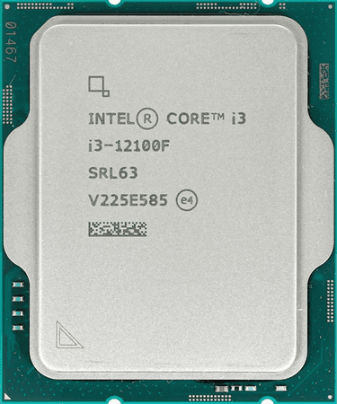 Процессор (CPU) Intel Core i3 Processor 12100F 1700