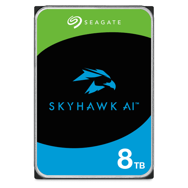 Жесткий диск для видеонаблюдения  8Tb Seagate SkyHawk AI SATA3 3.5" 256Mb ST8000VE001