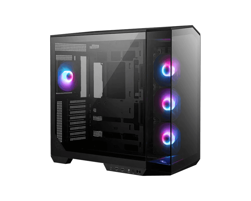 Компьютерный корпус MSI MAG PANO 100R PZ  Back-connect: ATX  2x3.5"/2.5", 1xUSB-C Black