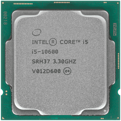 CPU Intel Core i5-10600 3,3GHz (4,8GHz) 6Mb 6/12 Core Comet Lake Intel® UHD 630 65W FCLGA1200 Tray