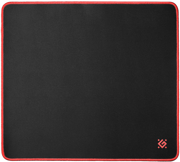 Игровой коврик для компьютерной мыши Defender Black XXL 400x355x3 мм, ткань+резина