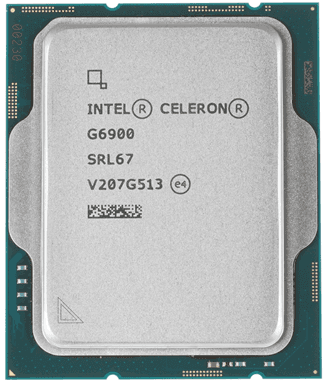 CPU Intel  Celeron G6900 3,4 GHz 4Mb 2/2 Adler Lake Intel® UHD Graphics 710 46W FCLGA1200 OEM