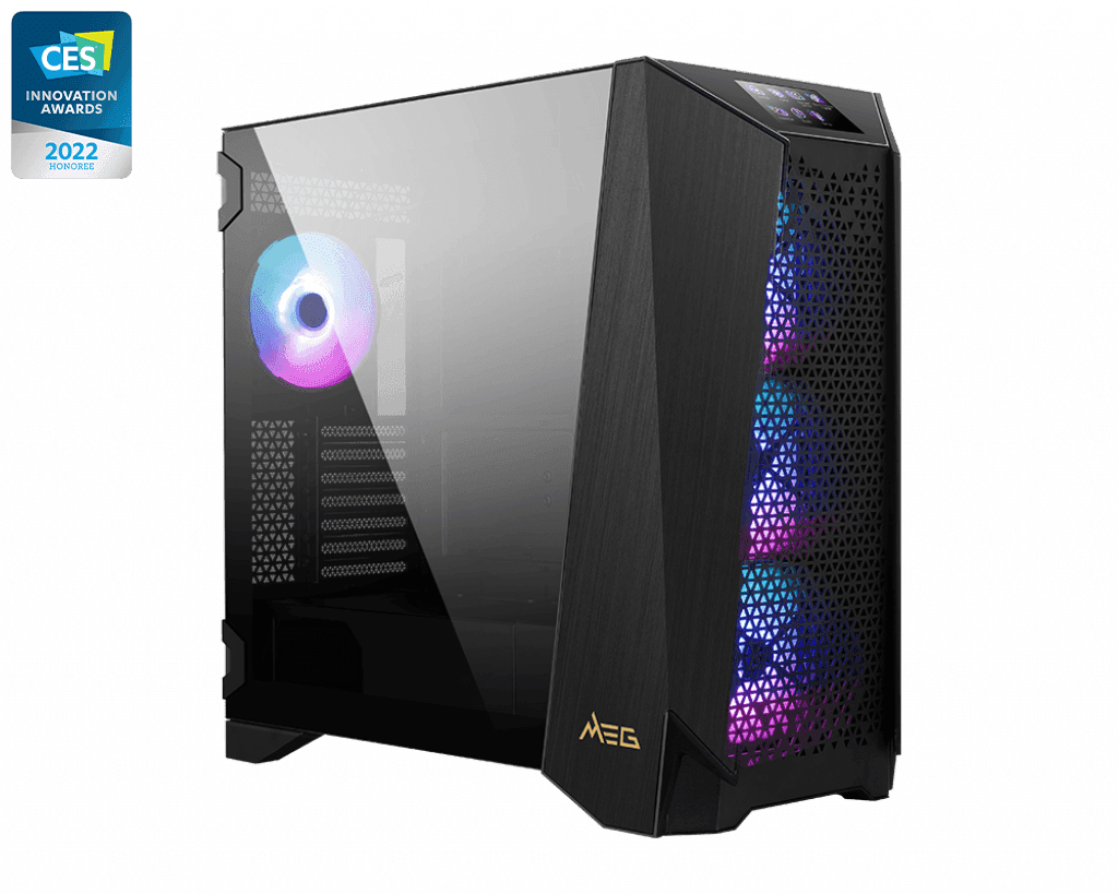 Компьютерный корпус MSI MEG PROSPECT 700R EATX/ATX/mATX/ITX, 3xUSB 3.2 Gen1, ARGB, ATX