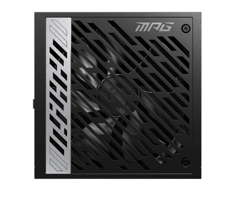 Блок питания MSI 1000W, MPG A1000G PCIE5, Full Modular, ATX, 80+ GOLD, КПД >90%, Fan 135mm, Черный