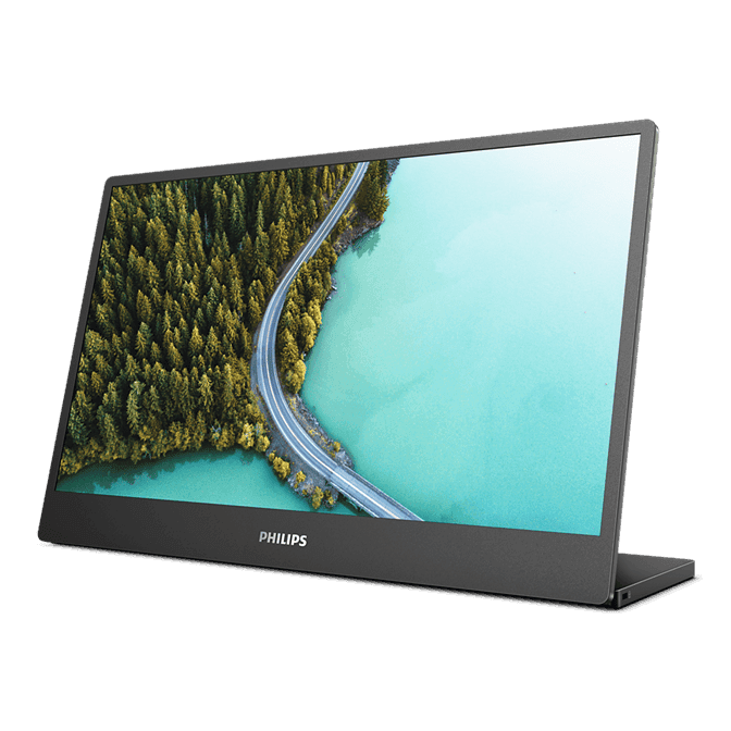 Монитор Портативный 15,6" PHILIPS 16B1P3302D/00/01 IPS 1920x1080 4мс 250кд\м USB-C DP HDCP 1.4