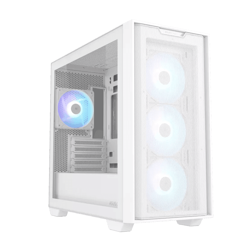 Корпус ASUS A21 PLUS TG ARGB WHITE mATX/mITX 90DC00H3-B19010