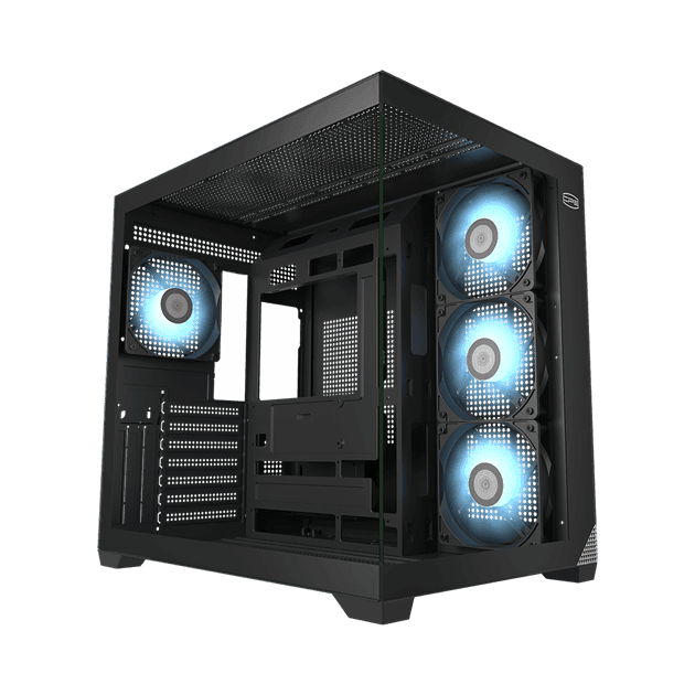 Корпус PCCooler C3T700 ARGB BK ATX/mATX/ITX USB-C USB3.0 USB2.0 Black