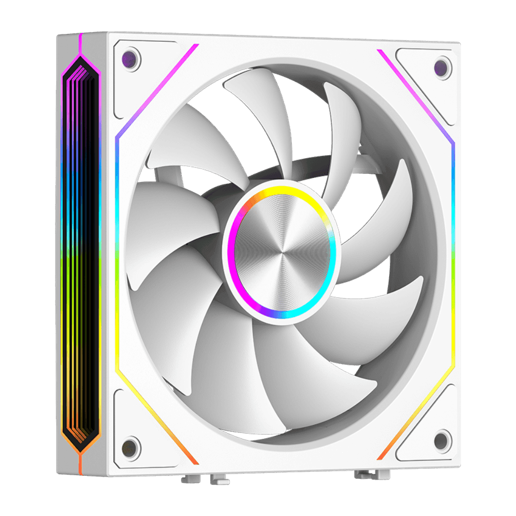 Вентилятор для корпуса PCCooler F3 X120 ARGB WH 1x(120x120x25mm) 800-1800 RPM 54CFM White