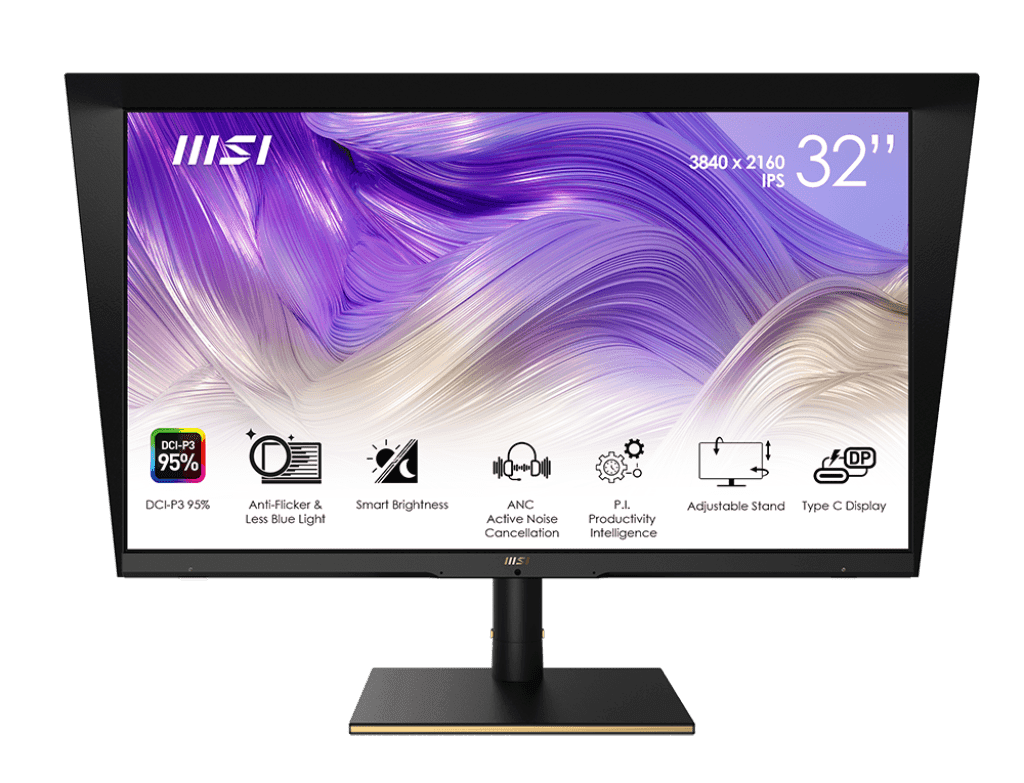 Монитор 32" MSI Summit MS321UP IPS 3840x2160 60Hz 4ms 1000:1 2xHDMI 1xDP 5xUSB