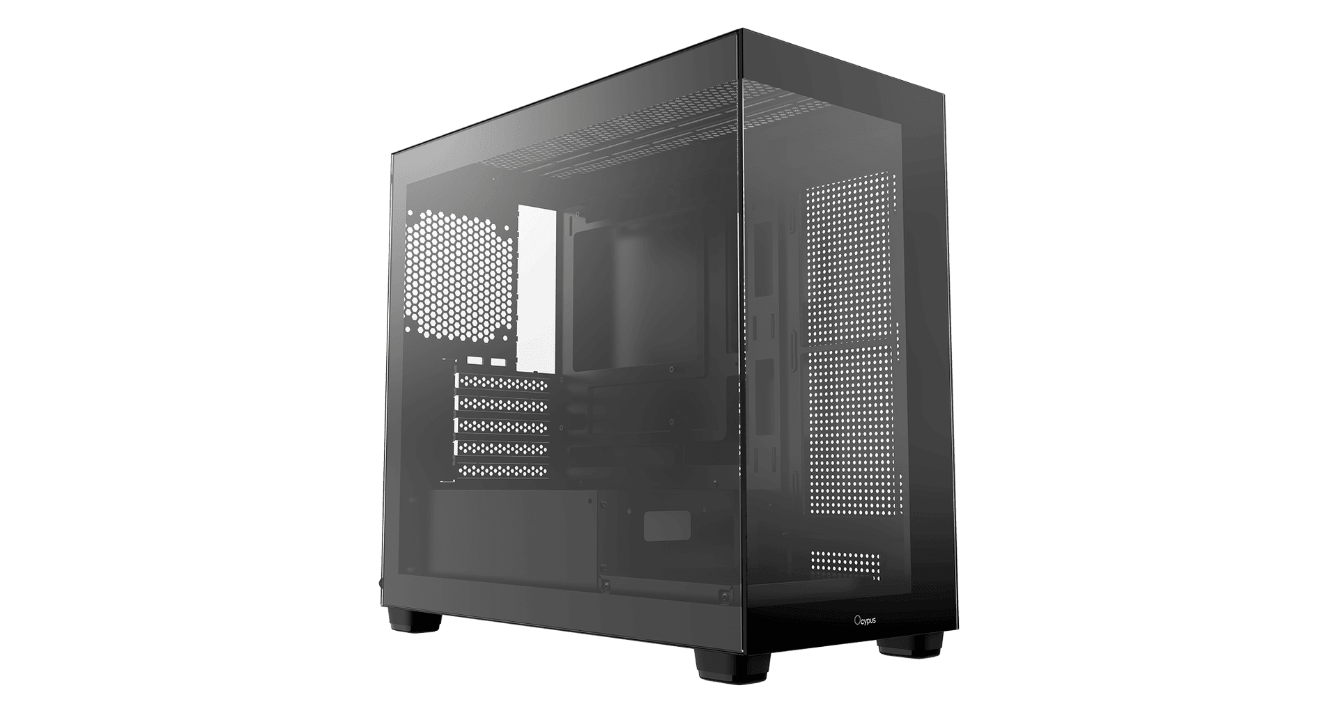 Корпус Ocypus Gamma C52 BK mATX/ITX 3xUSB Черный Gamma-C52-BKD000XX-GL