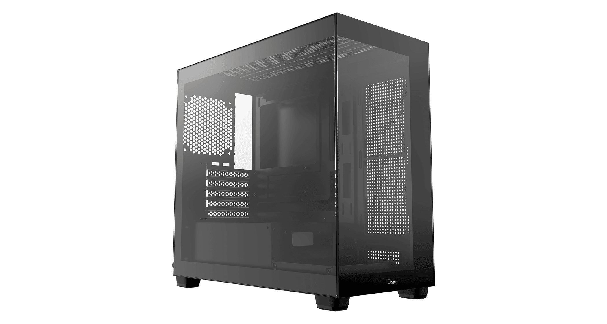 Корпус Ocypus Gamma C52 BK mATX/ITX 3xUSB Черный Gamma-C52-BKD000XX-GL