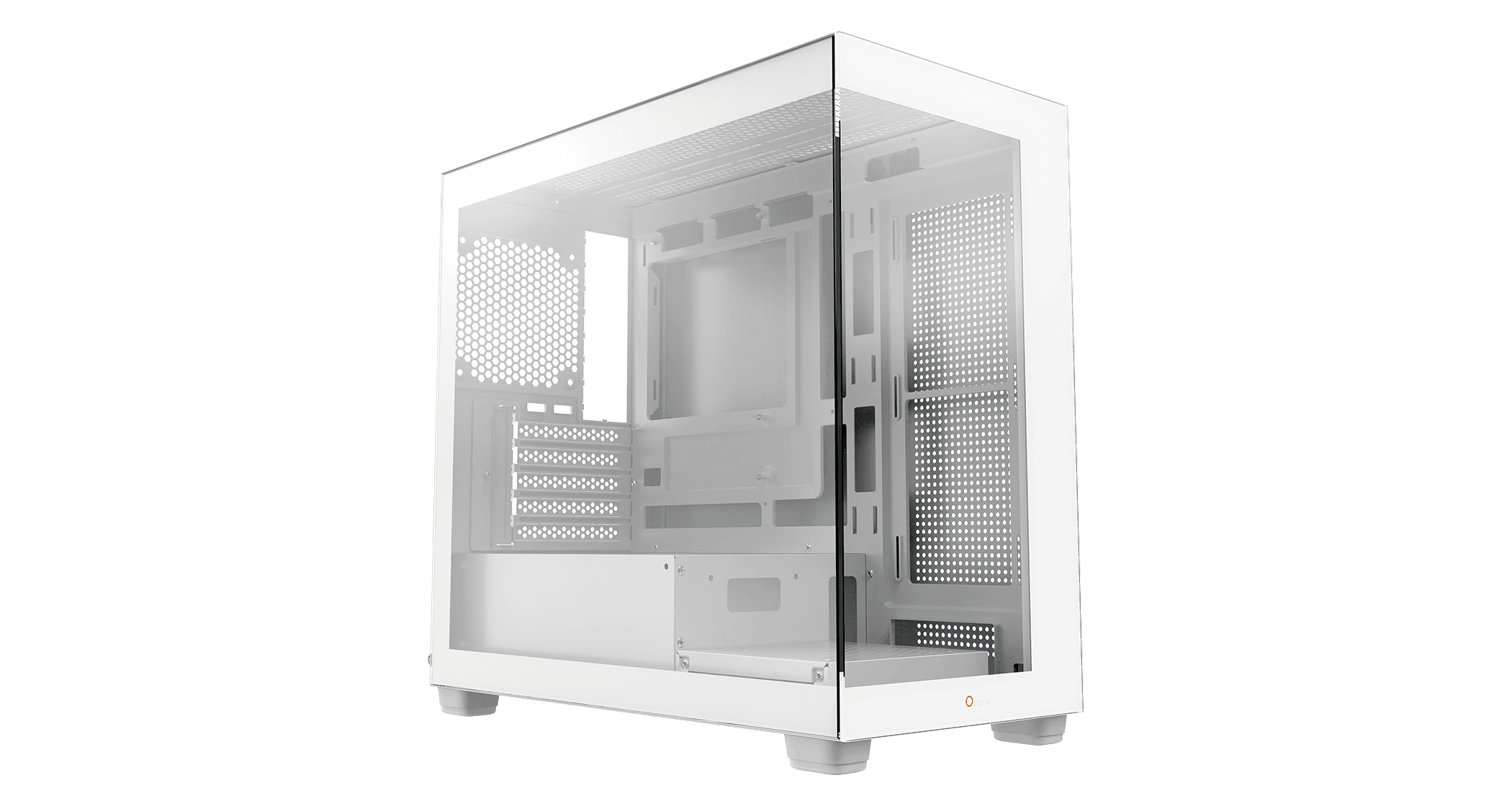 Корпус Ocypus Gamma C52 WH mATX/ITX 3xUSB Белый Gamma-C52-WHD000XX-GL