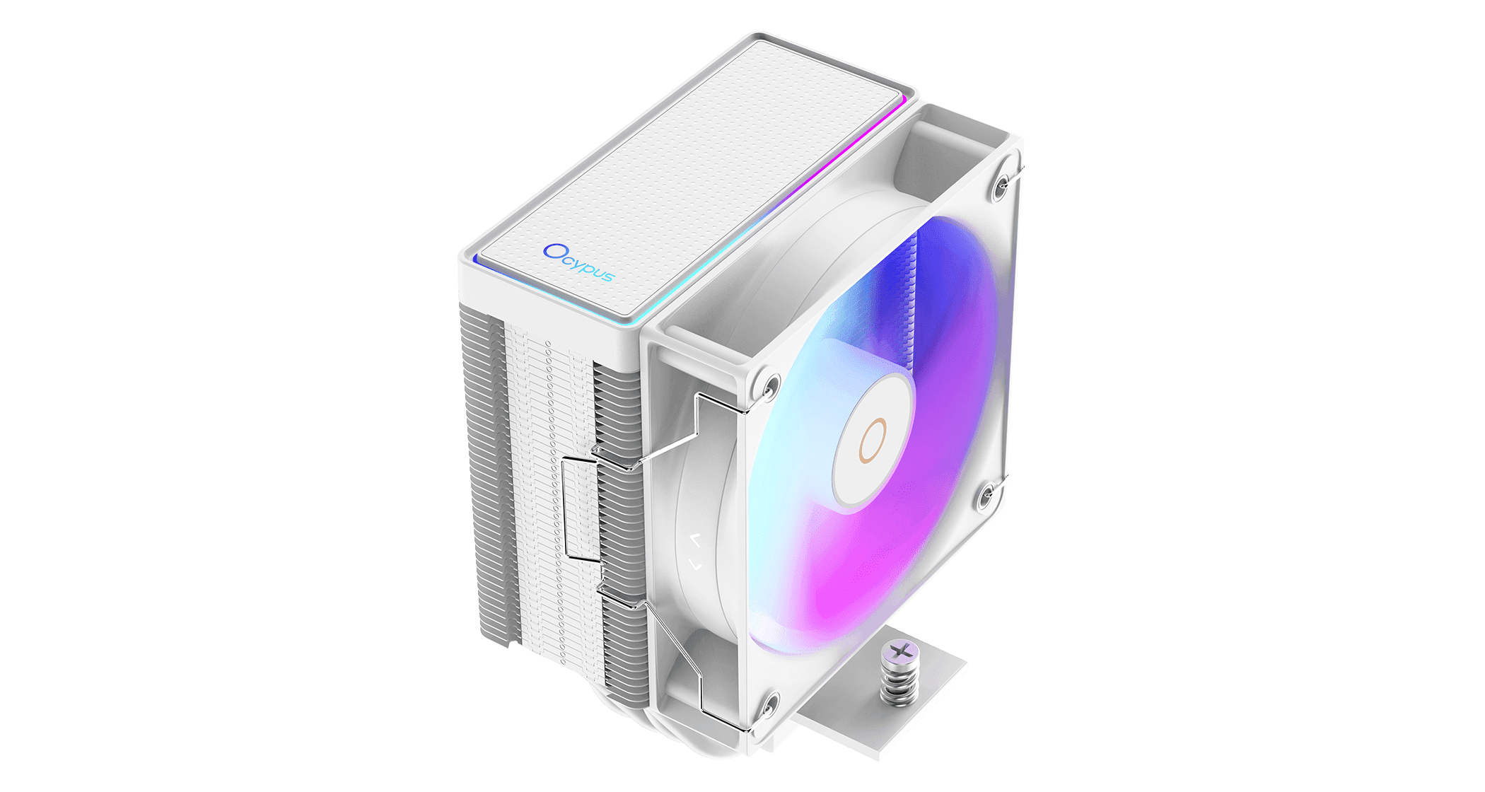 Вентилятор для процессора Ocypus Gamma A40 WH ARGB TDP 200W 1851/1700/1200/115X/AM5/AM4 Белый