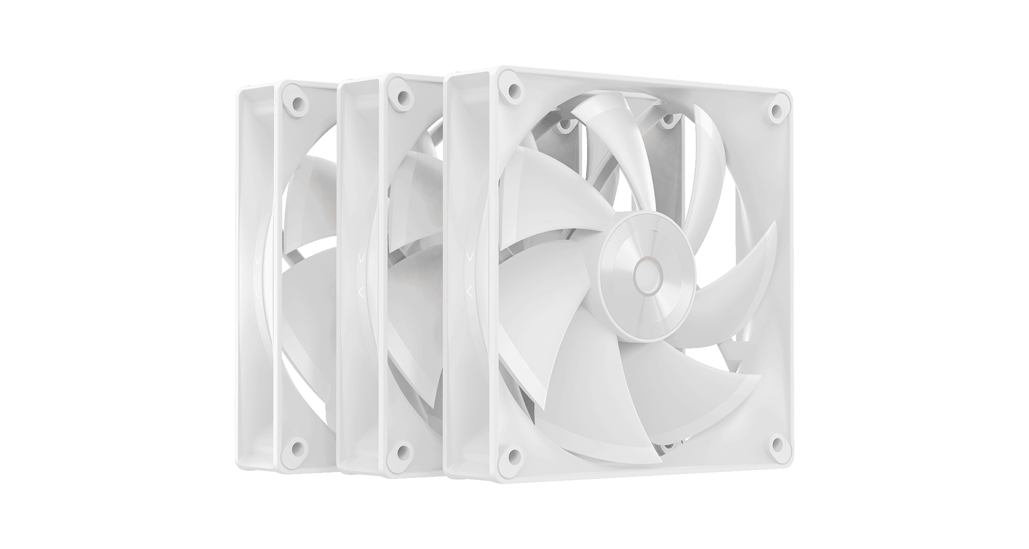 Вентилятор для корпуса Ocypus Delta F12 WH 3-IN-1 3x(120x120x25mm) 500-2000RPM 73CFM Белый