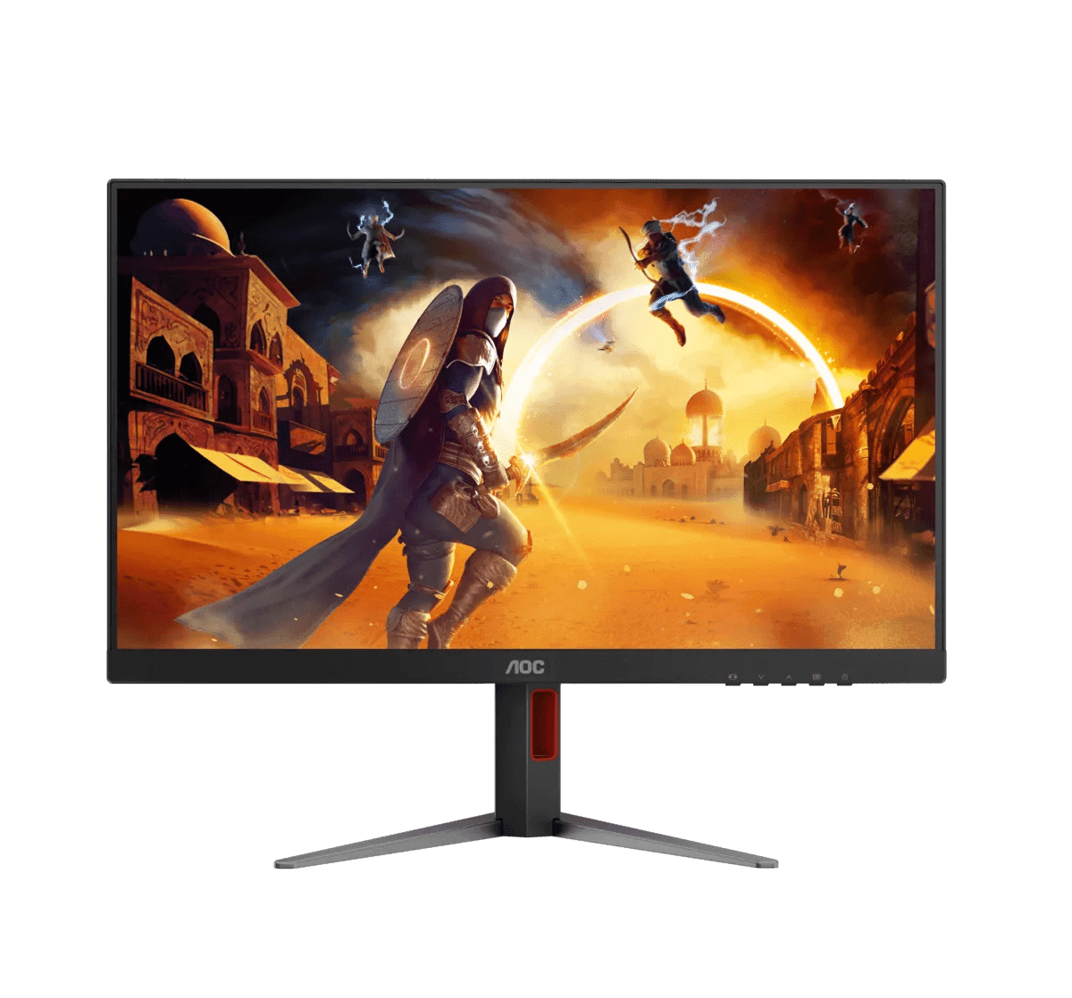Монитор Игровой 27" AOC 27G4HA  IPS 1920x1080 200Hz 0.5ms 300cd/m 1000:1 2xHDMI DP HAS 2Wx2 Black