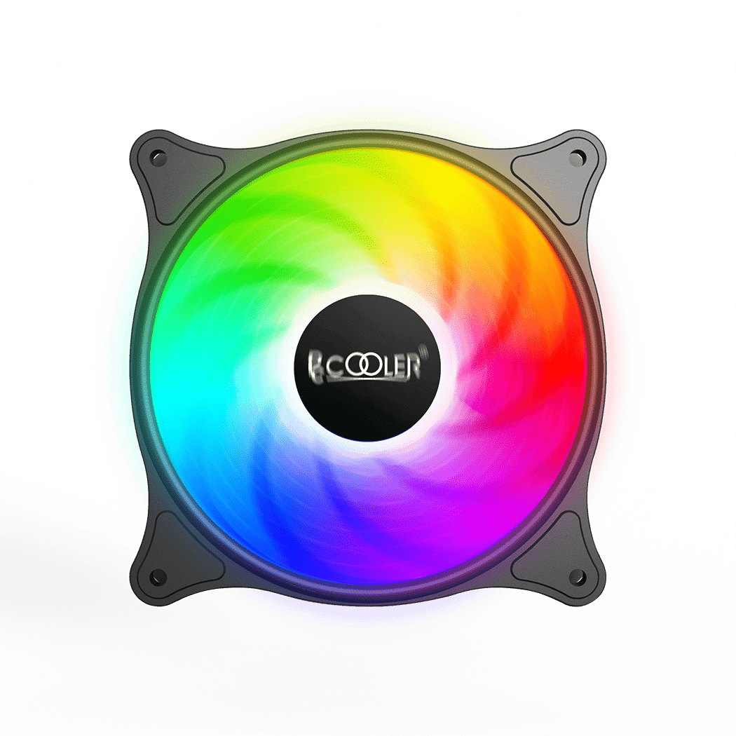 Вентилятор для корпуса PCCooler FX 120 ARGB BK 1x(120x120x25mm) 1000-2000 RPM 52,79CFM Black