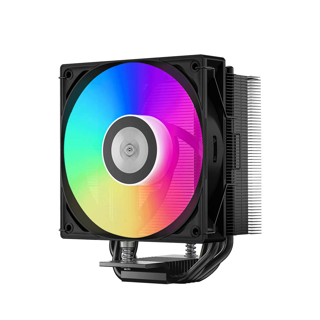 Вентилятор для процессора PCCooler RT400 ARGB BK TDP 240W 4-pin 18XX/1700/1200/AM5/AM4 Черный