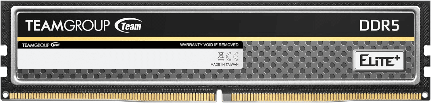 Оперативная память 16GB 5600MHz DDR5 Team Group ELITE Plus CL46 Black TPBD516G5600HC4601