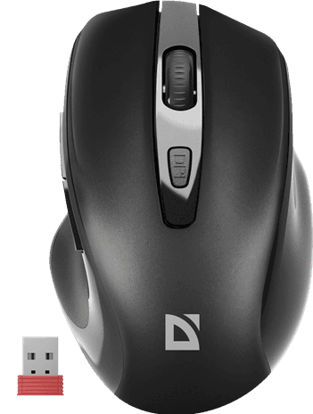 Мышь беспроводная Defender Prime MB-053 черный